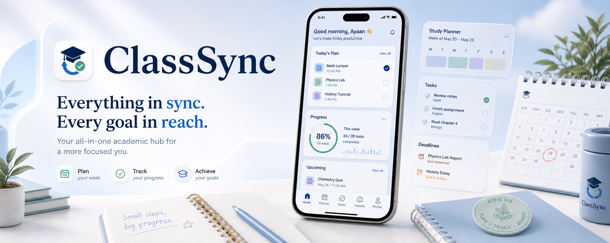 ClassSync banner